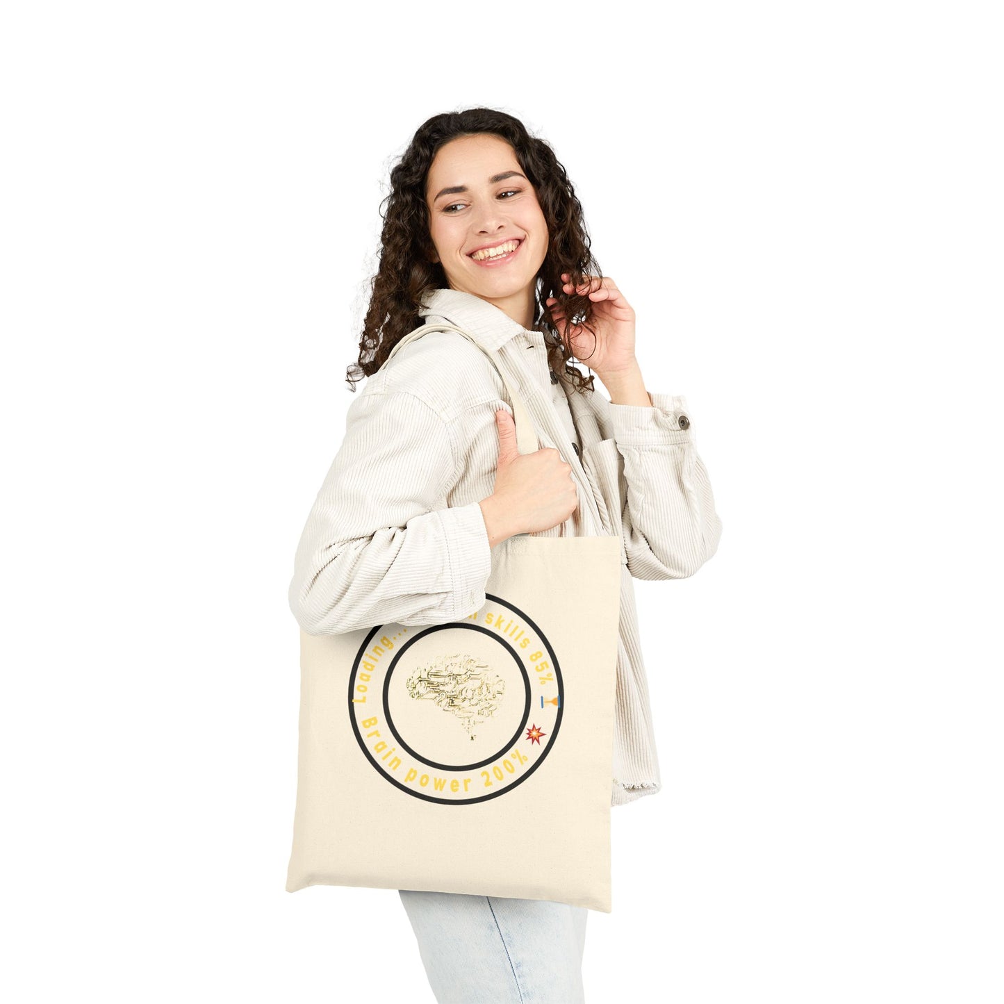 Cotton Canvas Tote Bag -Let your bags do the talk.