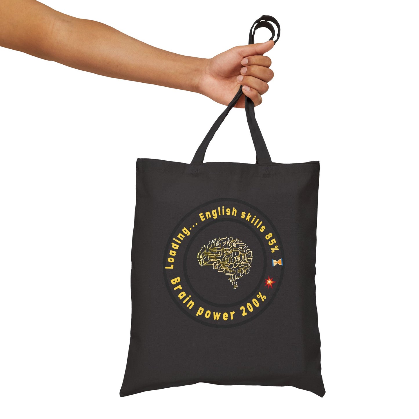 Cotton Canvas Tote Bag -Let your bags do the talk.