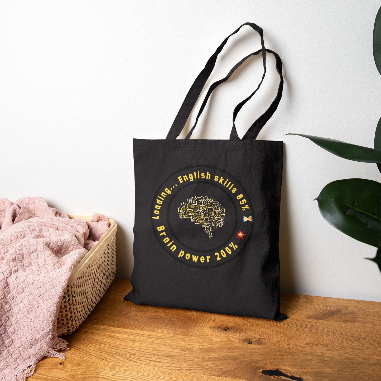 Cotton Canvas Tote Bag -Let your bags do the talk.